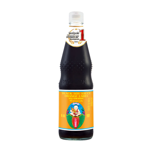 BLACK SOY SAUCE ORANGE LABEL 12 x 700ml HEALTHY BOY