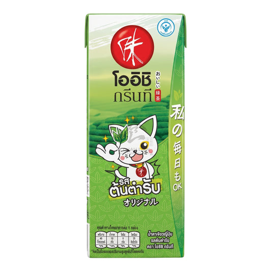 GREEN TEA ORIGINAL FLAVOUR 36 x 180ml OISHI