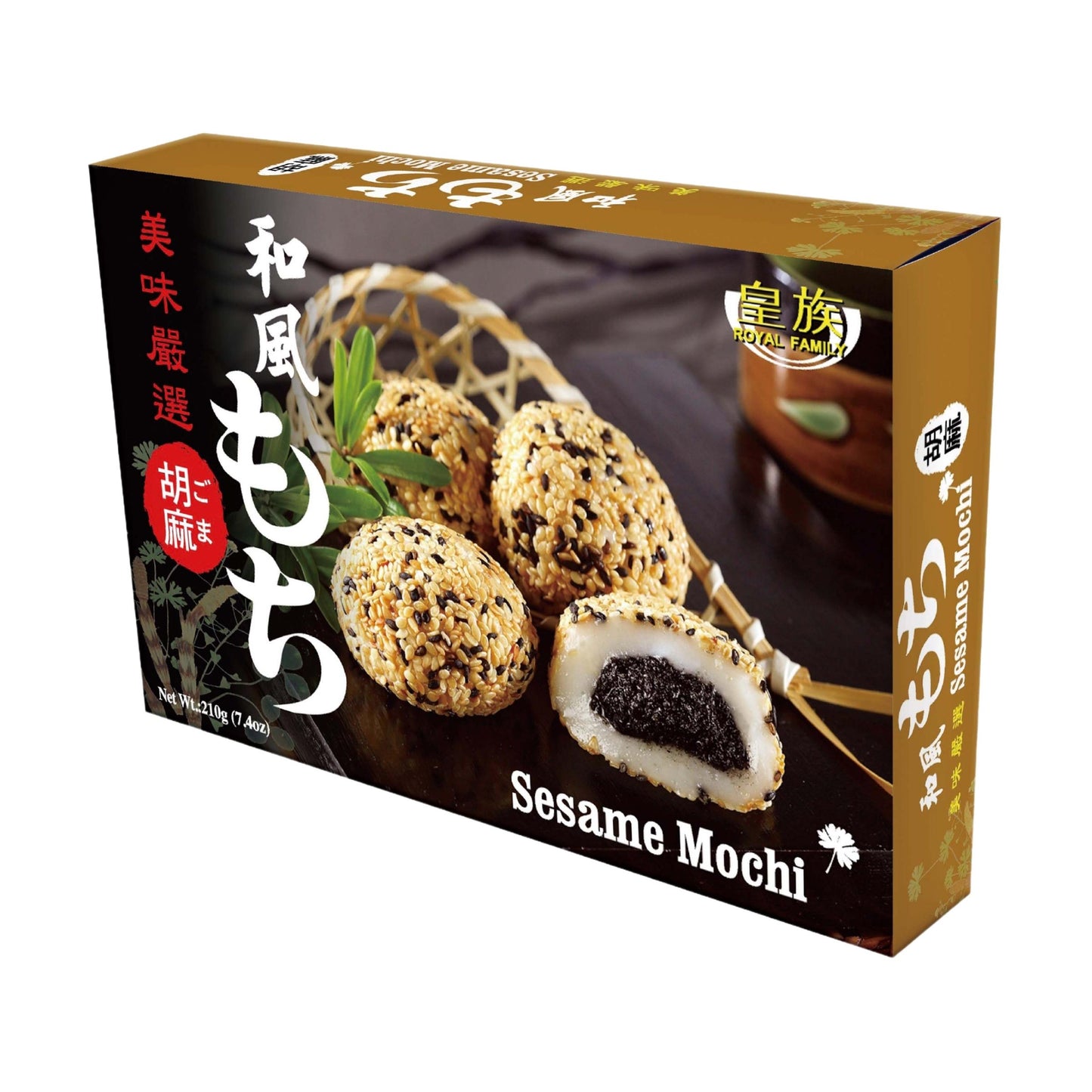SESAME MOCHI 24 x 210g ROYAL FAMILY