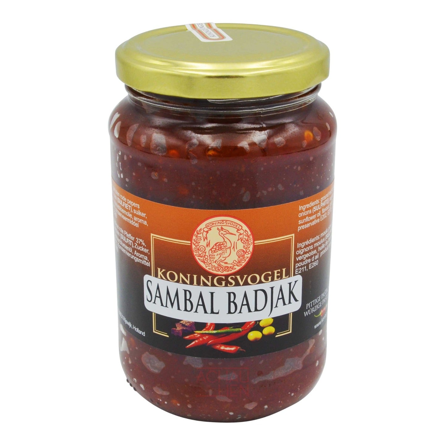 SAMBAL BADJAK 6 x 375g KONINGSVOGEL
