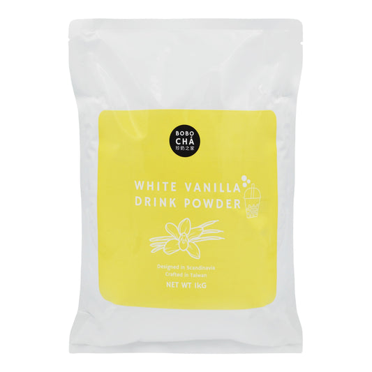 WHITE VANILLA DRINK POWDER 20 x 1kg BOBO CHA