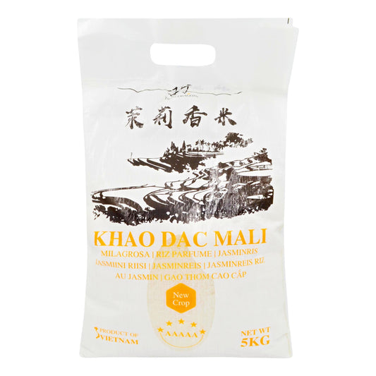 VIETNAMESE JASMINE RICE KDM (4PCS X 5KG) 1 x 20kg TWIN DRAGON
