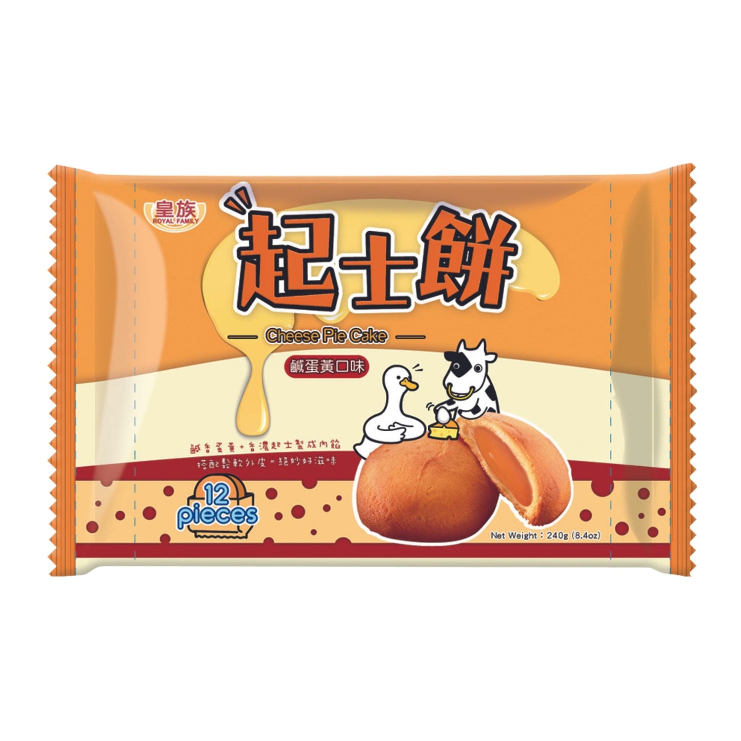 CHEESE PIE CAKE 12 x 240g ROYAL FAMILY