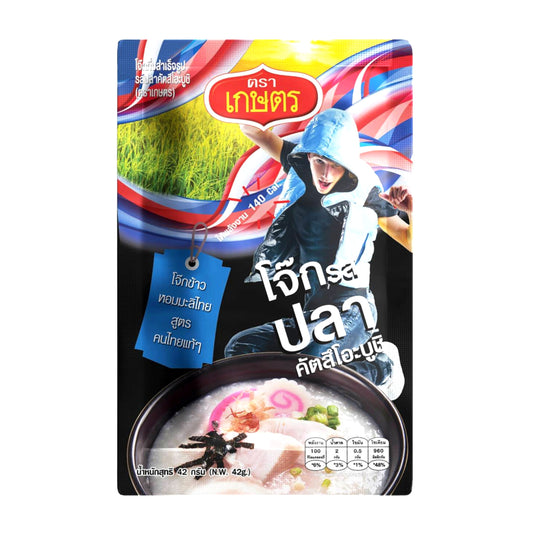 INSTANT RICE PORRIDGE FISH 36 x 42g KASET