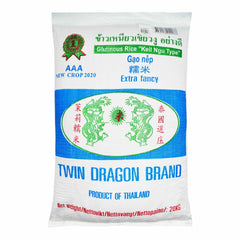THAI GLUTINOUS RICE KEIL NGU 1 x 20kg TWIN DRAGON