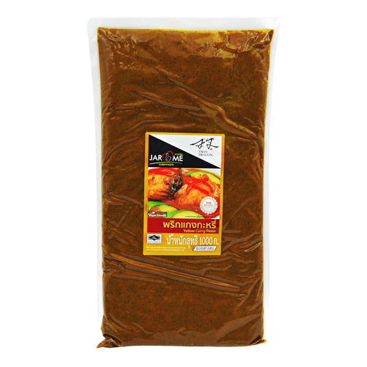 YELLOW CURRY PASTE 10 x 1kg JAROME x TWIN DRAGON