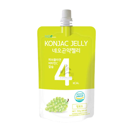 KONJAC JELLY GREEN GRAPE (10PCS X 150G) 6 x 1.5kg NEO FOOD