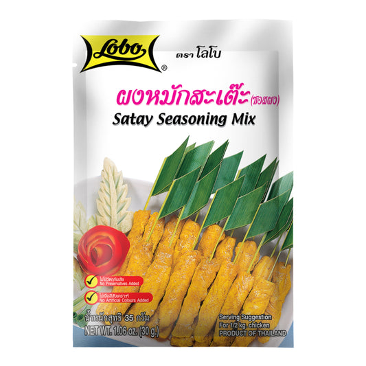 SATAY SEASONING MIX 48 x 30g LOBO