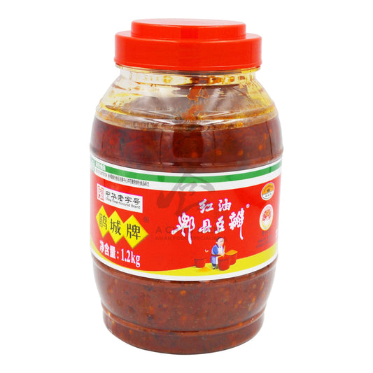 BROAD BEAN SAUCE WITH CHILI 8 x 1.2kg JUAN CHENG FAI