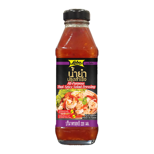 ALL-PURPOSE THAI SPICY SALAD DRESSING 12 x 220ml LOBO