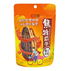 SUNFLOWER SEEDS CARAMEL 32 x 108g QIA QIA