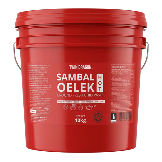 SAMBAL OELEK 1 x 10kg TWIN DRAGON
