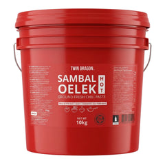 SAMBAL OELEK 1 x 10kg TWIN DRAGON