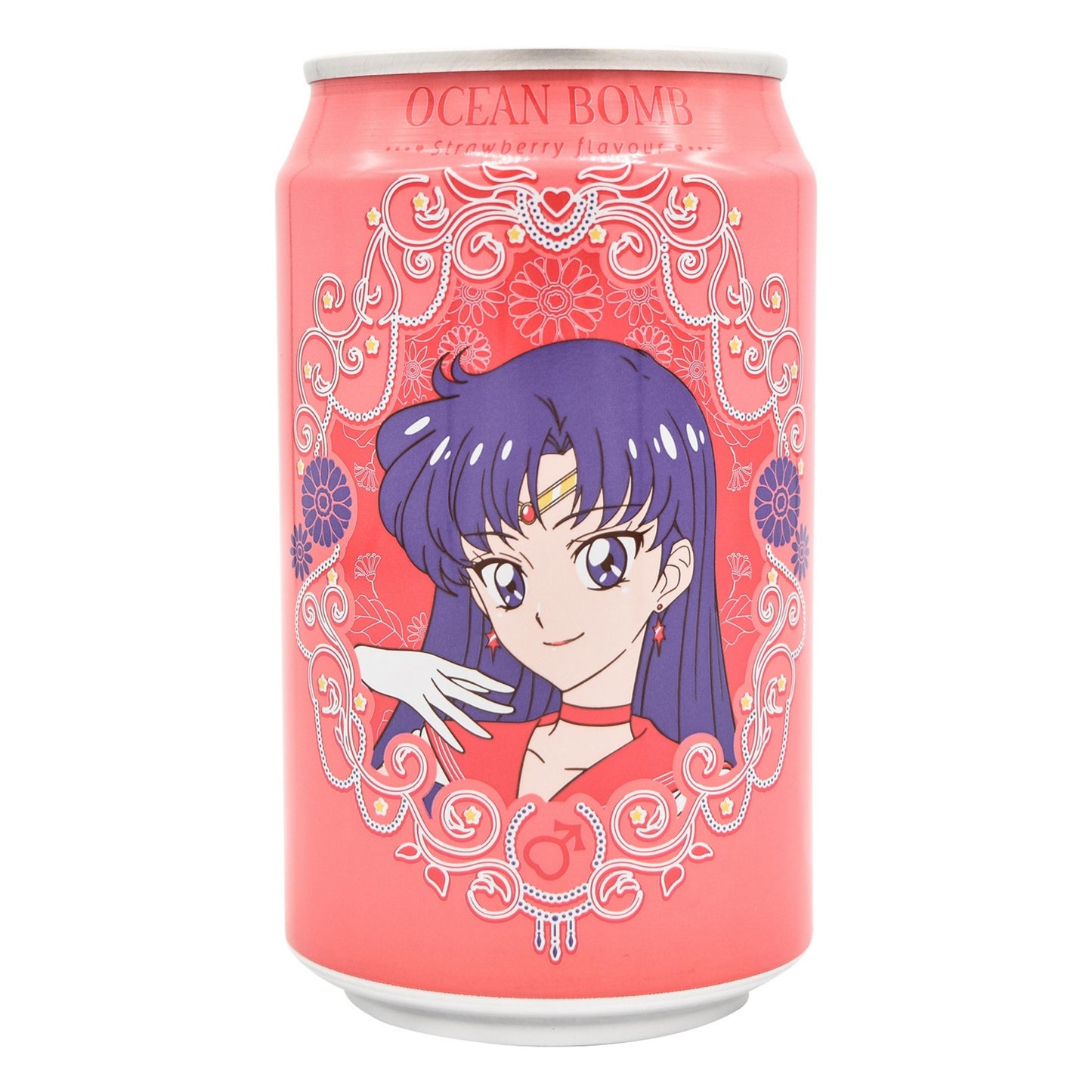 SAILOR MOON STRAWBERRY SPARKLING WATER 24 x 330ml OCEAN BOMB