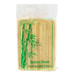 BAMBOO SKEWER (1000PCS X 2.5MM X 150MM) 40 x 1kg TWIN DRAGON