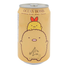 SUMIKKOGURASHI PEACH SPARKLING WATER 24 x 330ml OCEAN BOMB