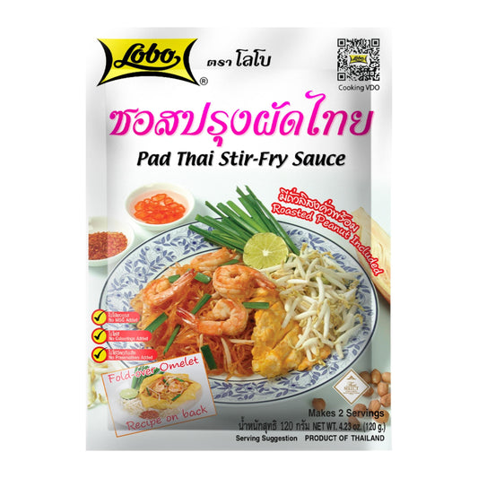 PAD THAI STIR FRY SAUCE 24 x 120g LOBO