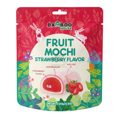 FRUIT MOCHI STRAWBERRY 24 x 120g BAMBOO HOUSE