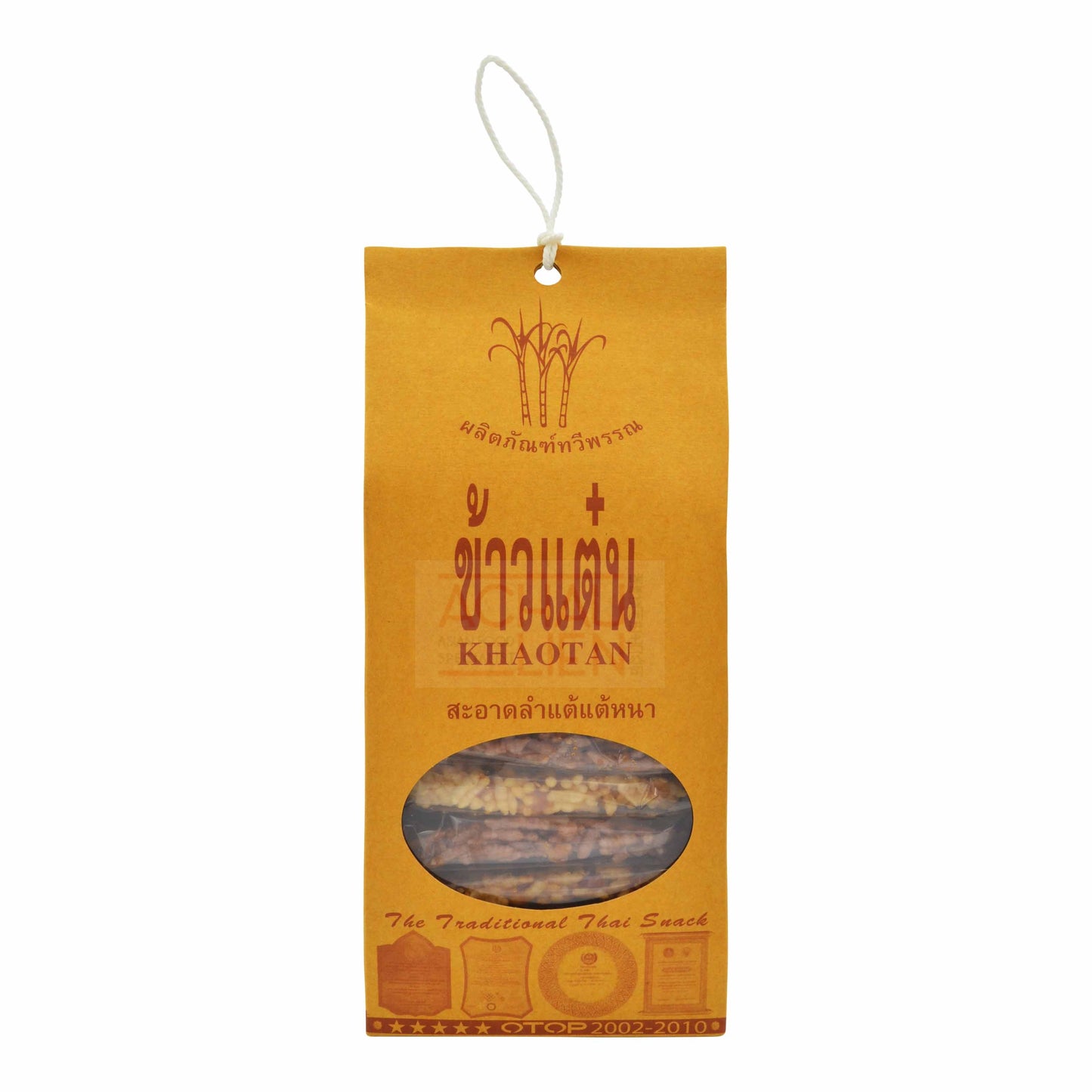 RICE CRACKER WITH PALM SUGAR (KHAOTAN) 100 x 120g THAWEEPAN
