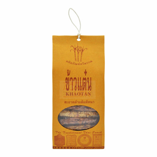 RICE CRACKER WITH PALM SUGAR (KHAOTAN) 100 x 120g THAWEEPAN