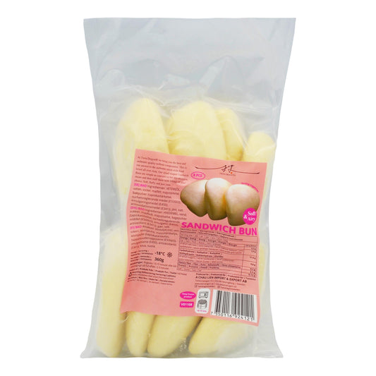 FROZEN SANDWICH BUN | GUA BAO | BAO BUNS (8PCS) 24 x 360g TWIN DRAGON