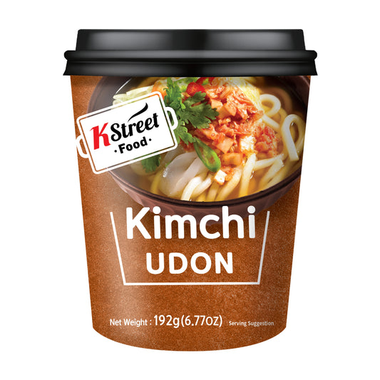 CUP UDON KIMCHI 12 x 192g K STREET FOOD