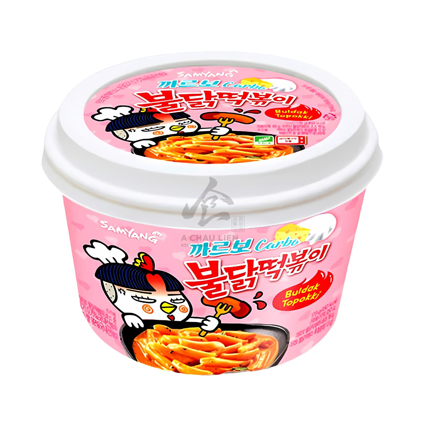 BULDAK HOT CHICKEN FLAVOR TOPOKKI CARBO 16 x 179g SAMYANG