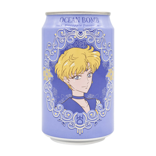 SAILOR MOON PINEAPPLE SPARKLING WATER 24 x 330ml OCEAN BOMB
