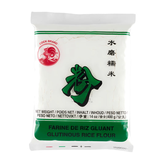 GLUTINOUS RICE FLOUR 50 x 400g COCK BRAND
