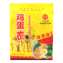 DRIED EGG NOODLES THICK 30 x 454g HE SHUN YUAN