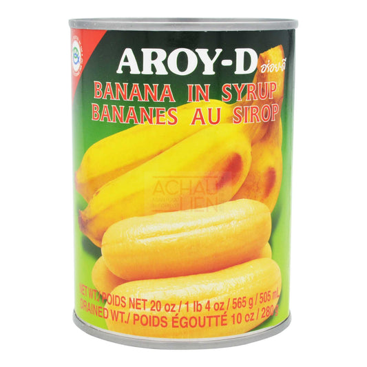 BANANA IN SYRUP 24 x 565g AROY-D