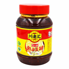 BEAN PASTE IN CHILI OIL 12 x 1kg CHUANG LAO HUI