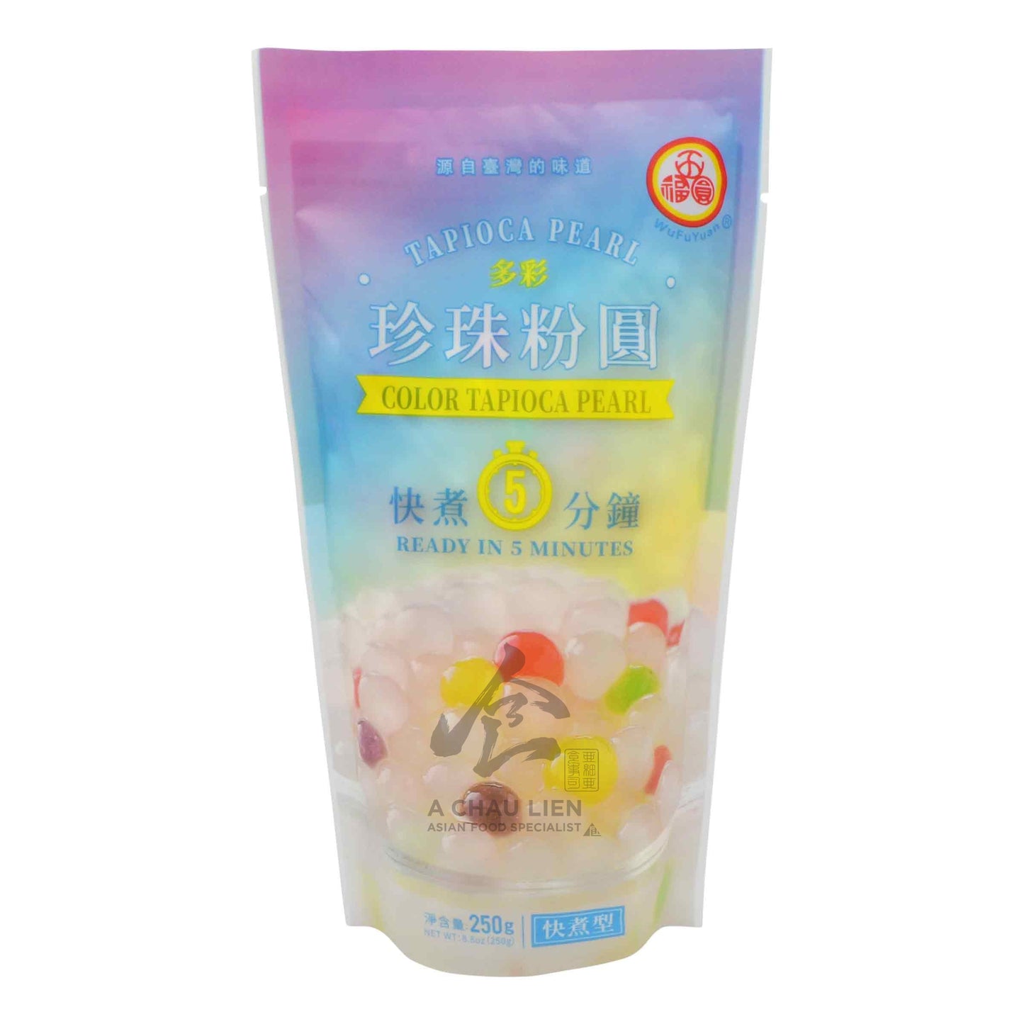 COLOR TAPIOCA PEARL 36 x 250g WU FU YUAN