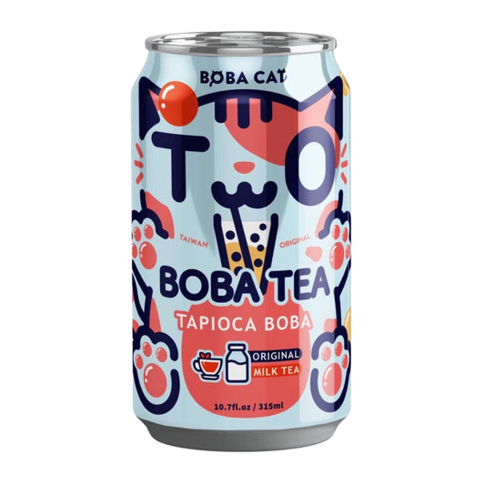 ORIGINAL BOBA TEA DRINK 24 x 315ml BOBA CAT