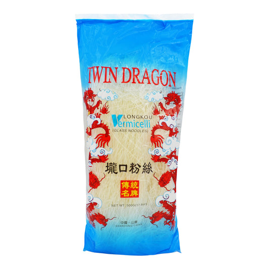 LONGKOU VERMICELLI 30 x 500g TWIN DRAGON