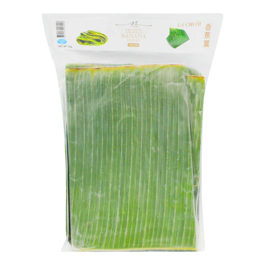 FROZEN BANANA LEAVES 10 x 1kg TWIN DRAGON