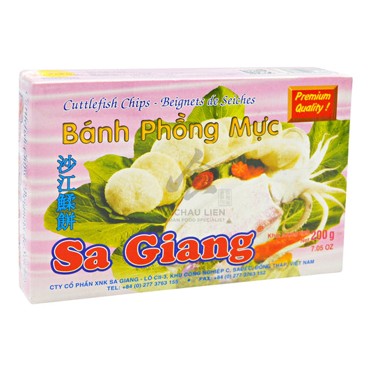 CUTTLEFISH CHIPS 55 x 200g SA GIANG