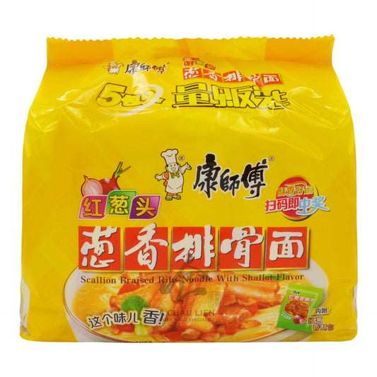 ROASTED PORK NOODLE (5PCS X 107G) 6 x 535g MASTER KONG