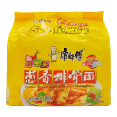 ROASTED PORK NOODLE (5PCS X 107G) 6 x 535g MASTER KONG