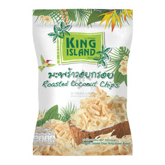 ROASTED COCONUT CHIPS 24 x 40g KING ISLAND