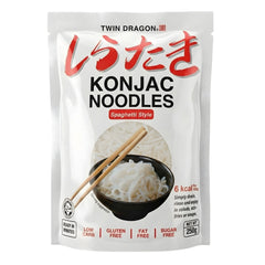 KONJAC NOODLES SPAGHETTI 12 x 250g TWIN DRAGON