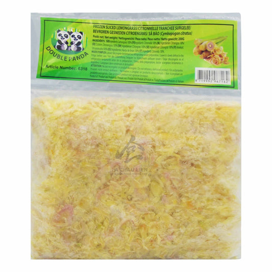 FROZEN LEMONGRASS SLICED 60 x 200g DOUBLE PANDA