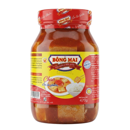 WHITE BEANCURD 18 x 500g BONG MAI