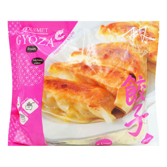 FROZEN PRAWN GYOZA 10 x 600g TWIN DRAGON
