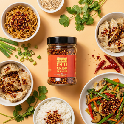 SESAME CHILI CRISP SPRINKLE 20 x 140g TWIN DRAGON