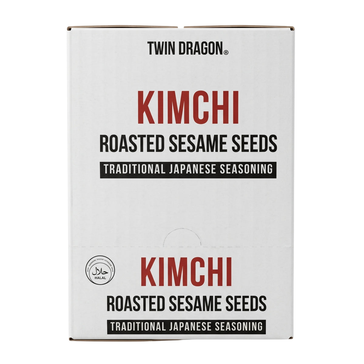 KIMCHI ROASTED SESAME SEEDS 10 x 130g TWIN DRAGON