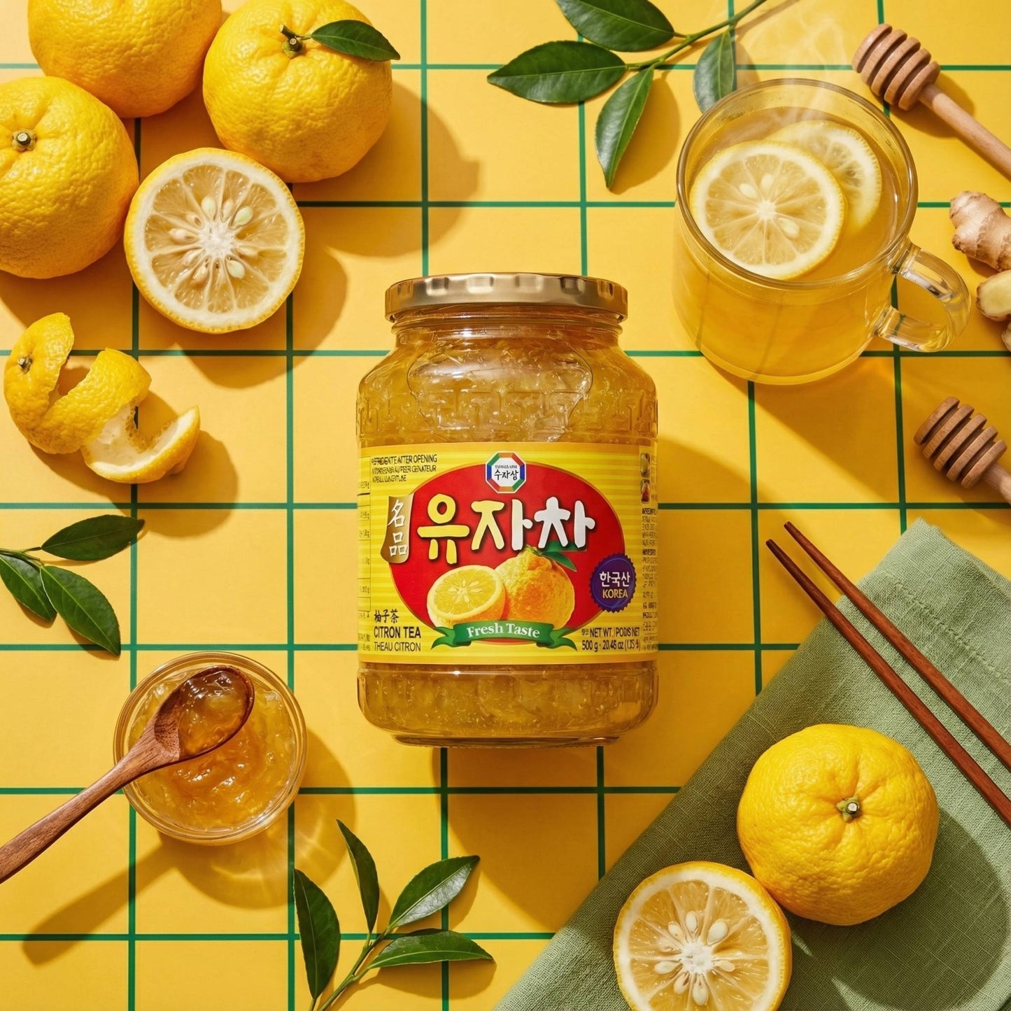 CITRON TEA YUJACHA 15 x 580g SURASANG