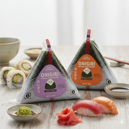 FROZEN ONIGIRI NEW ORLEANS CHICKEN (20PCS X 100G) 4 x 2kg TWIN DRAGON