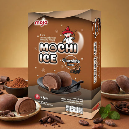 MOCHI ICE CHOCOLATE (6PCS X 38G) 12 x 228g MOJO